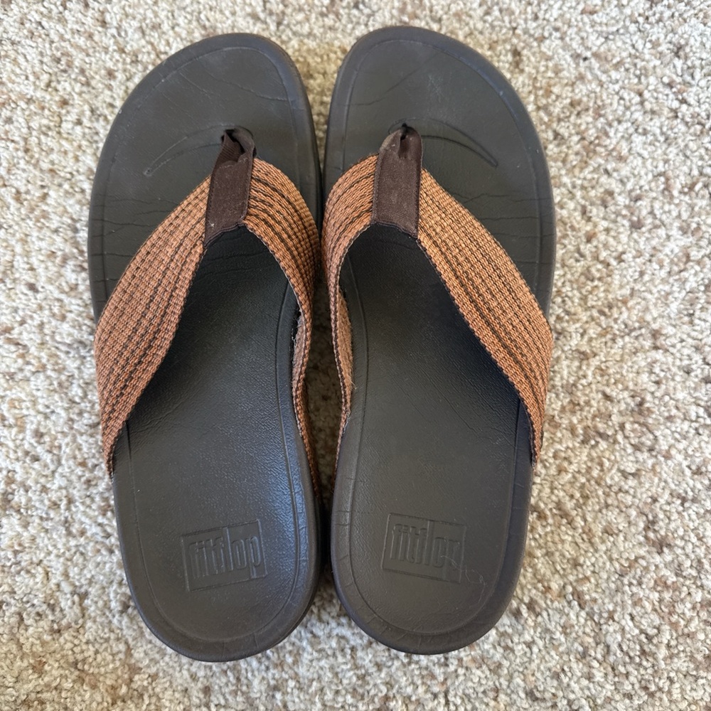 Fitflop Brown and Tan Sandals